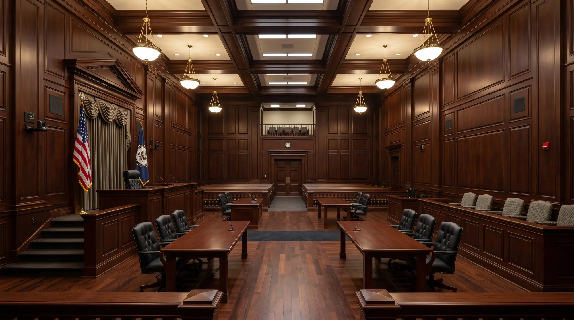 Courtroom 5B, United States District Court, Eastern District of Virginia, Alexandria Division